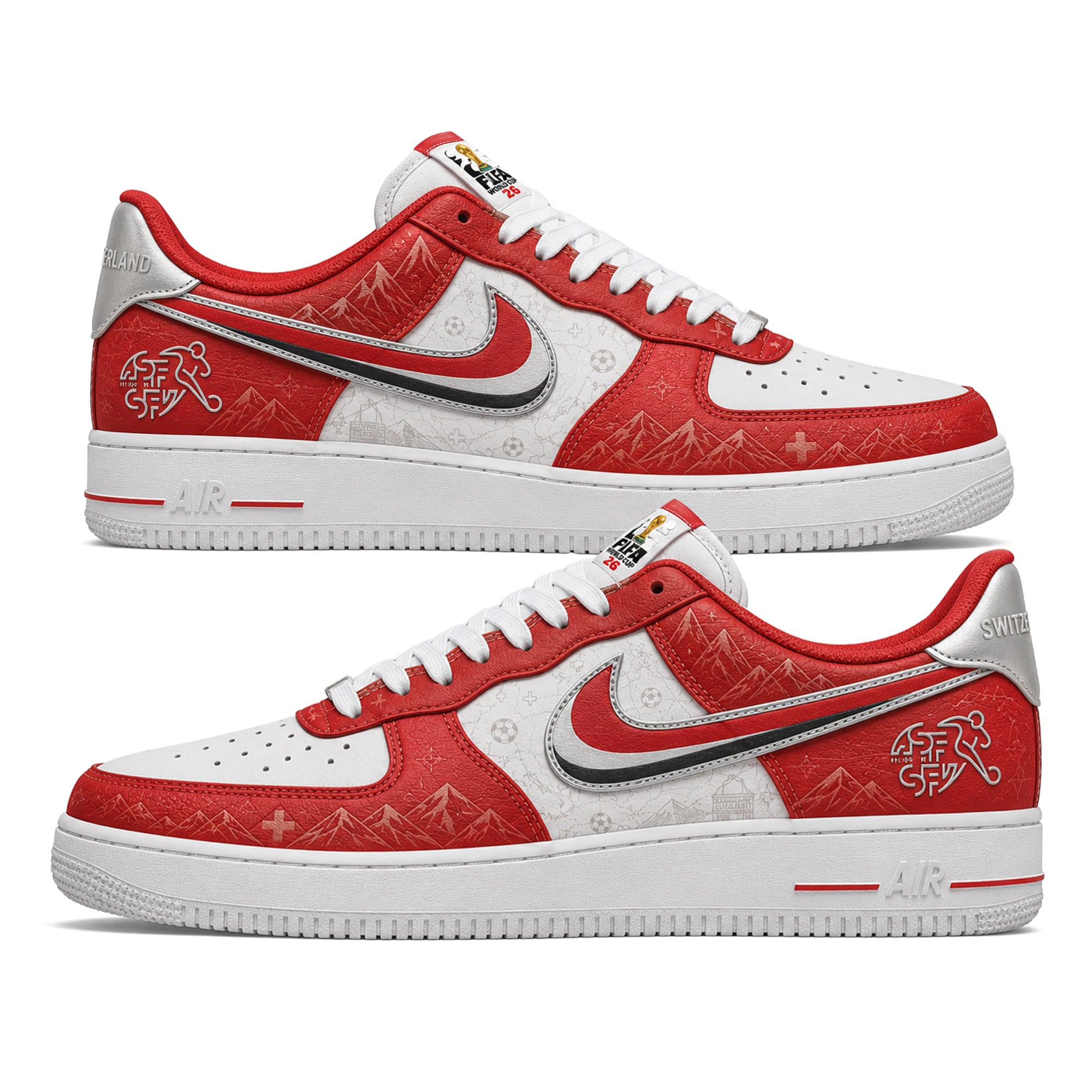 Switzerland AF1 Shoes