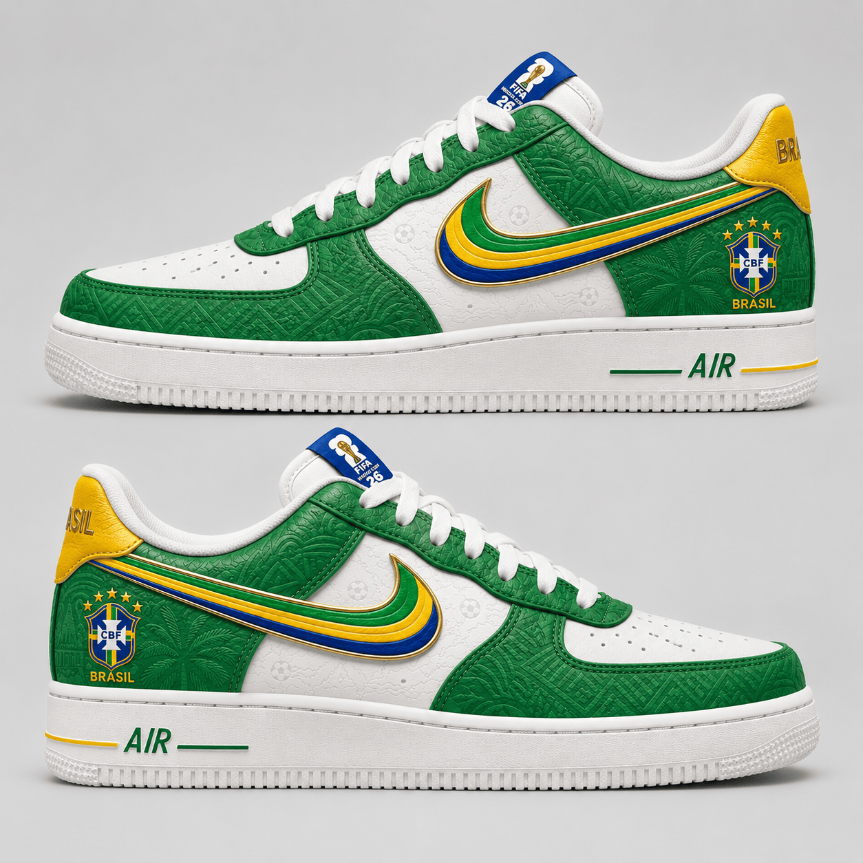 Brazil AF1 Shoes