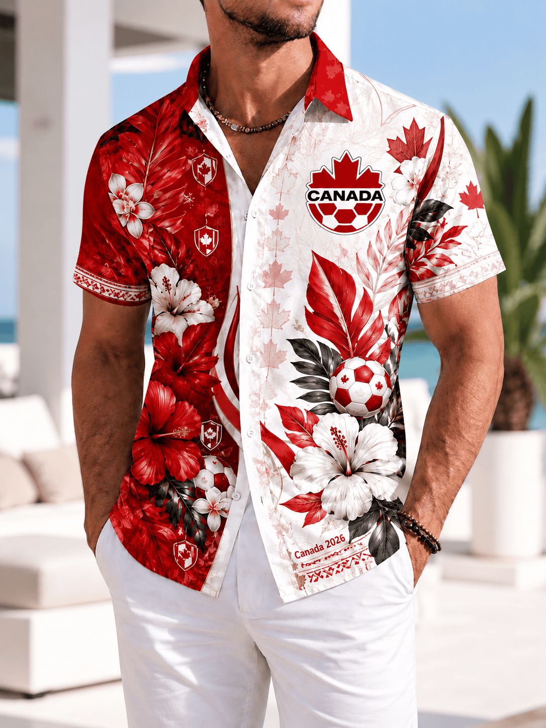 Canada Hawaii Shirt Hc01