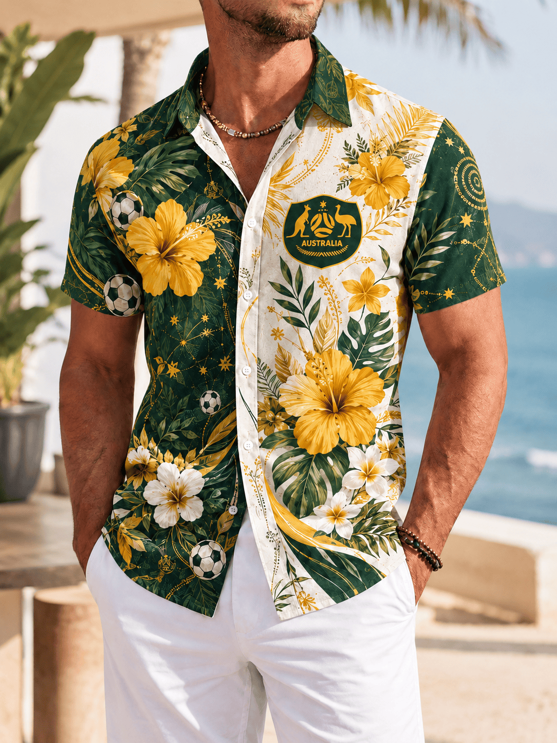 Australia Hawaii Shirt Hc01