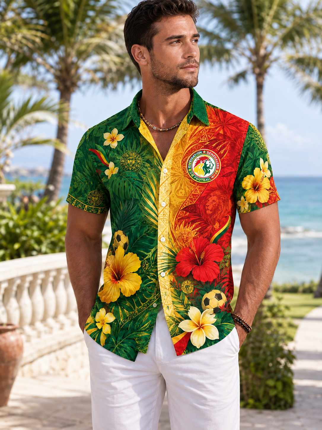 Senegal Hawaii Shirt Hc01