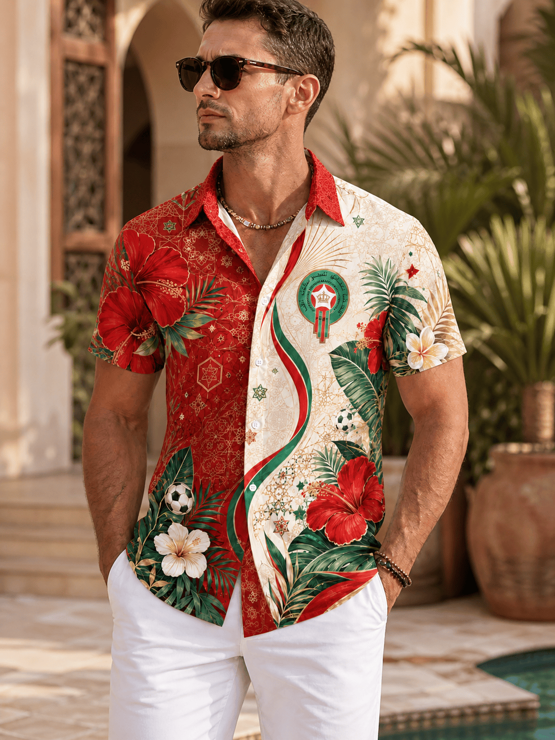 Morocco Hawaii Shirt Hc01