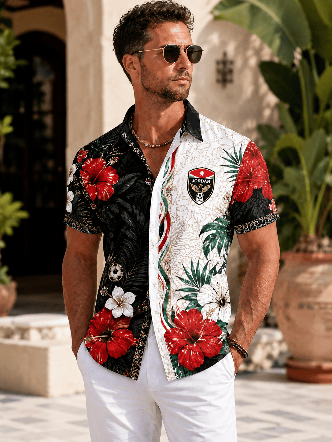Jordan Hawaii Shirt Hc01