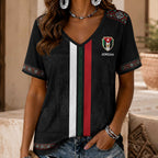 Jordan Wc26 Heritage Women V-neck Shirt