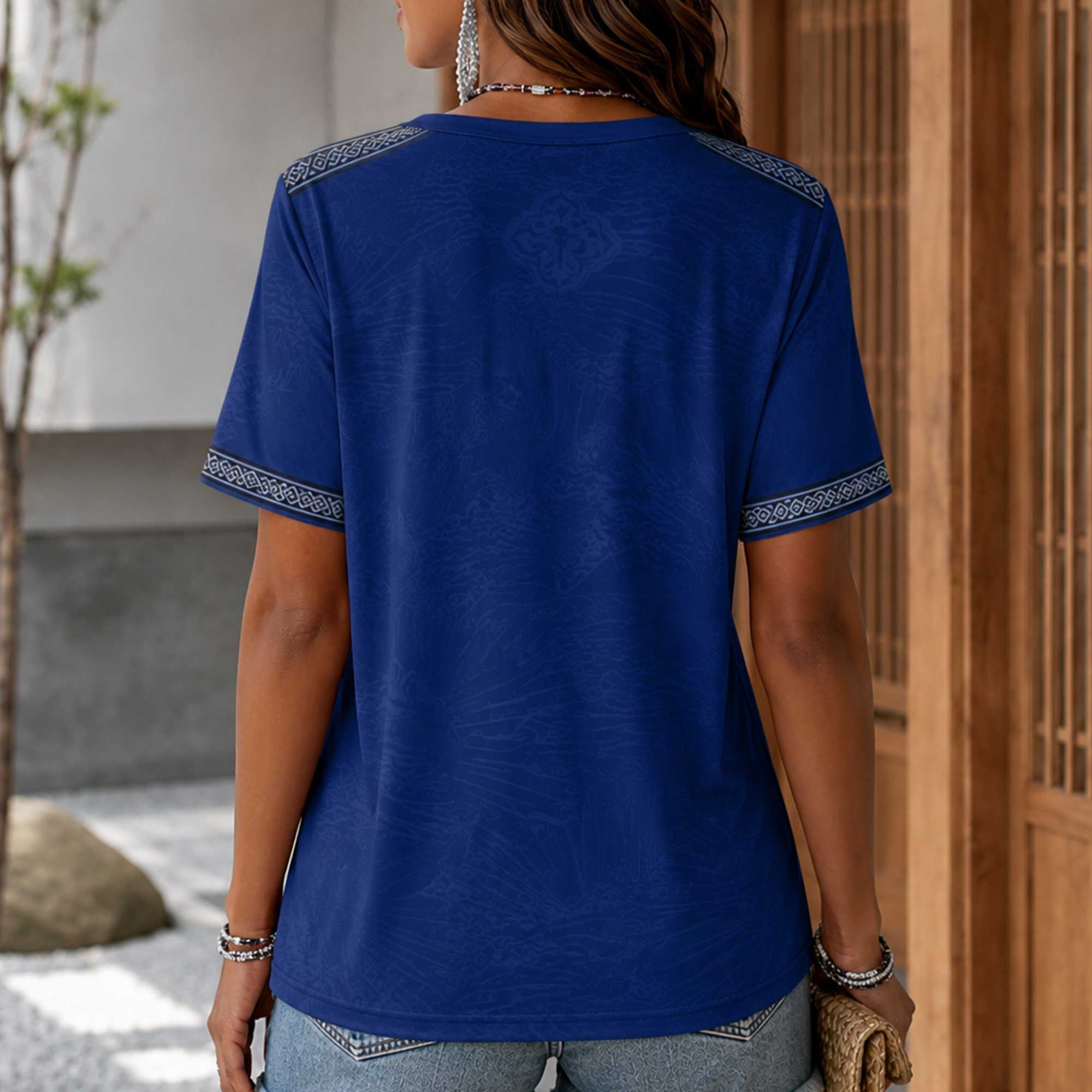 Japan Wc26 Heritage Women V-neck Shirt
