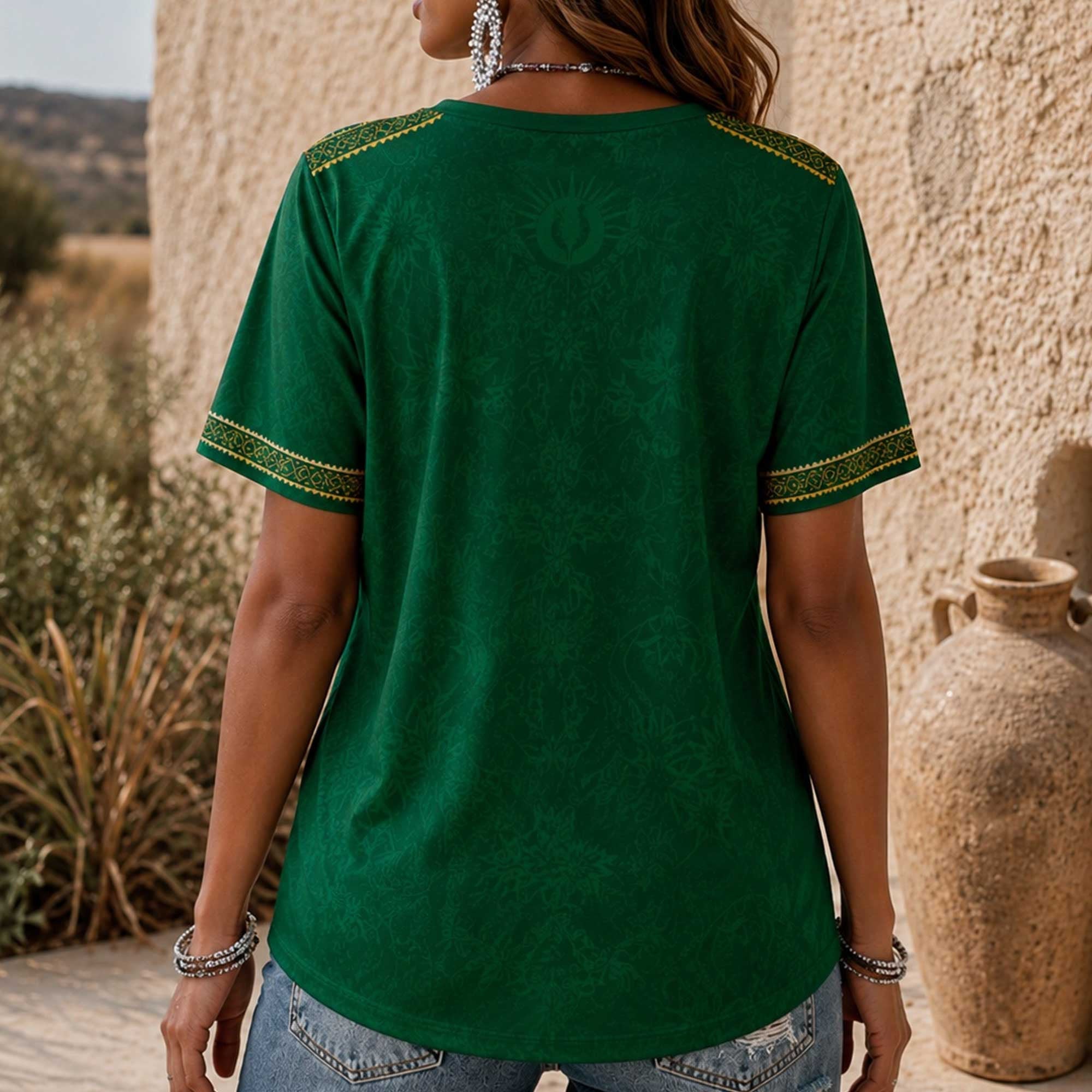Australia Wc26 Heritage Women V-neck Shirt