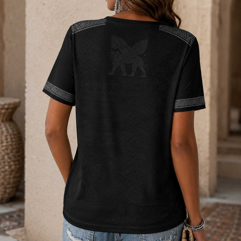 Iraq Wc26 Heritage Women V-neck Shirt