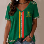 South Africa Wc26 Heritage Women V-neck Shirt