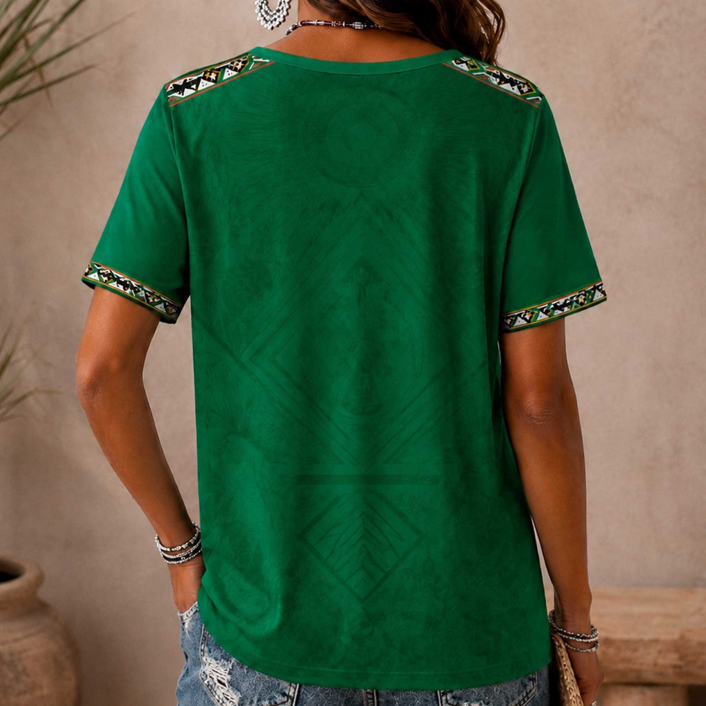 South Africa Wc26 Heritage Women V-neck Shirt