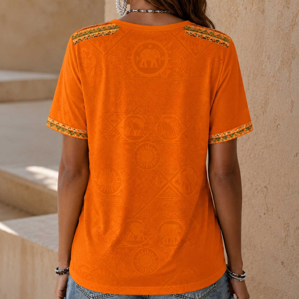 Ivory Coast Wc26 Heritage Women V-neck Shirt