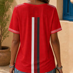 Tunisia Wc26 Heritage Women V-neck Shirt