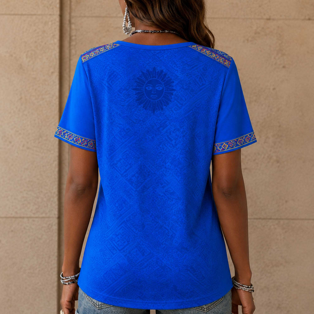 Dr Congo Wc26 Heritage Women V-neck Shirt