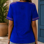 Haiti Wc26 Heritage Women V-neck Shirt