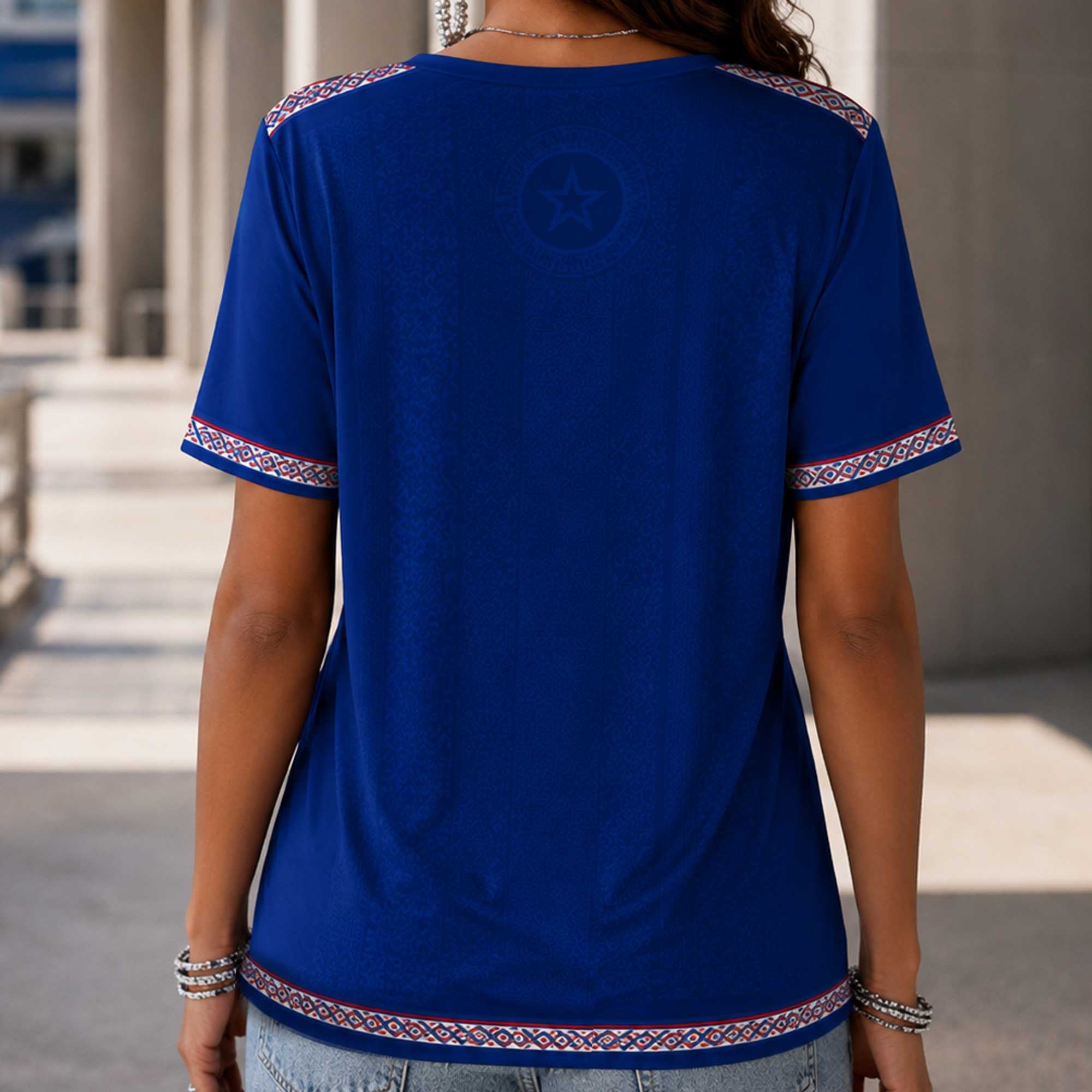Paraguay Wc26 Heritage Women V-neck Shirt
