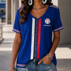 Paraguay Wc26 Heritage Women V-neck Shirt