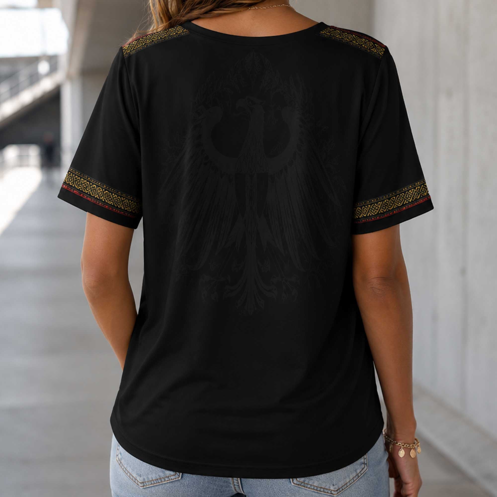 Germany Wc26 Heritage Women V-neck Shirt