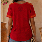 Spain Wc26 Heritage Women V-neck Shirt