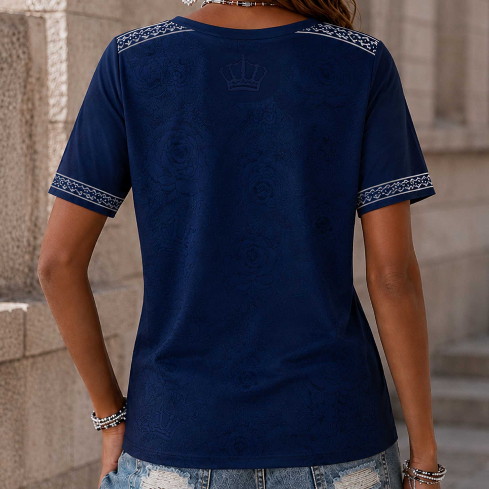 England Wc26 Heritage Women V-neck Shirt