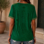 Saudi Arabia Wc26 Heritage Women V-neck Shirt