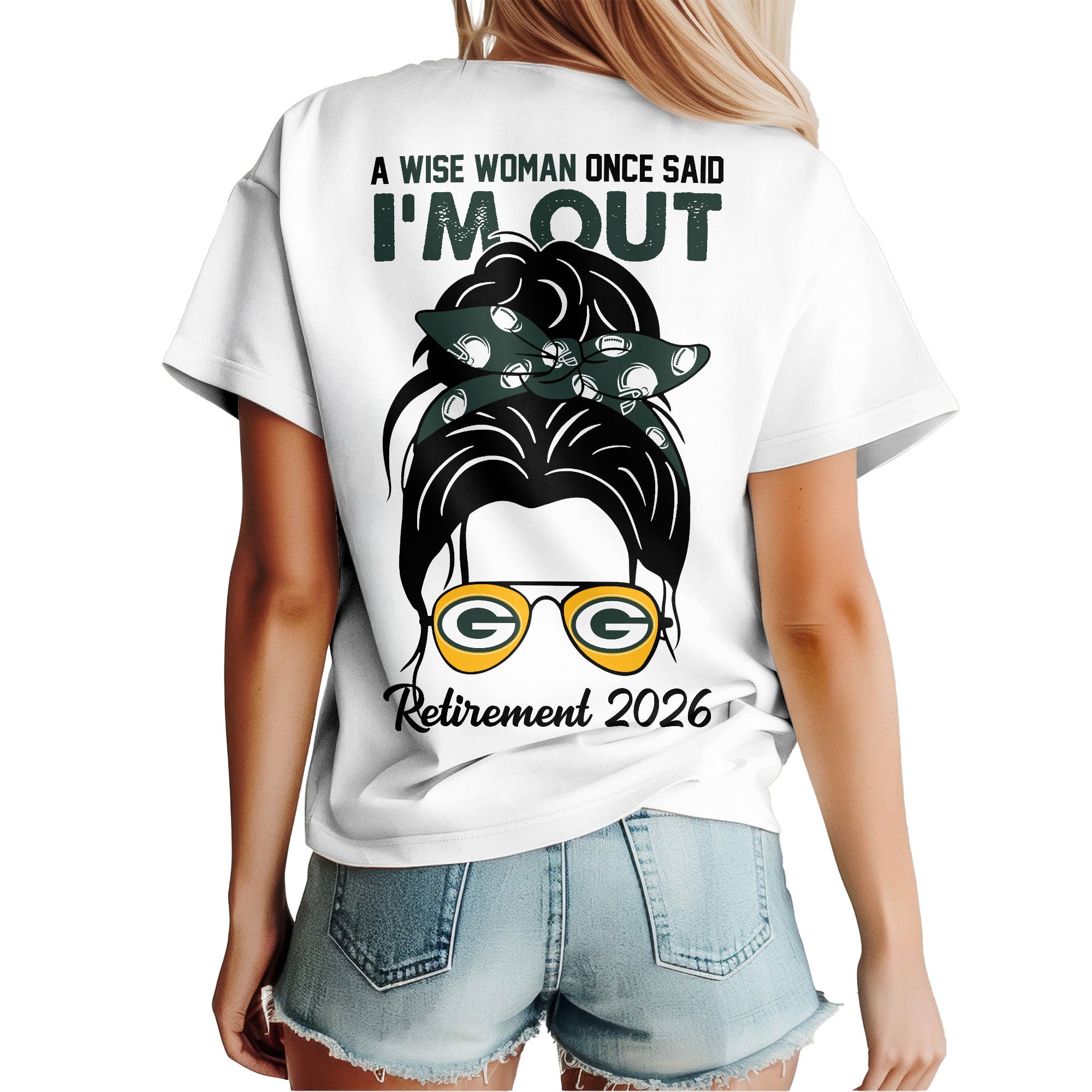 Gb.packers | Premium  Retirement 2026 Spirit 3d T-shirt Nf1