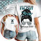 P.eagles | Premium  Retirement 2026 Spirit 3d T-shirt Nf1