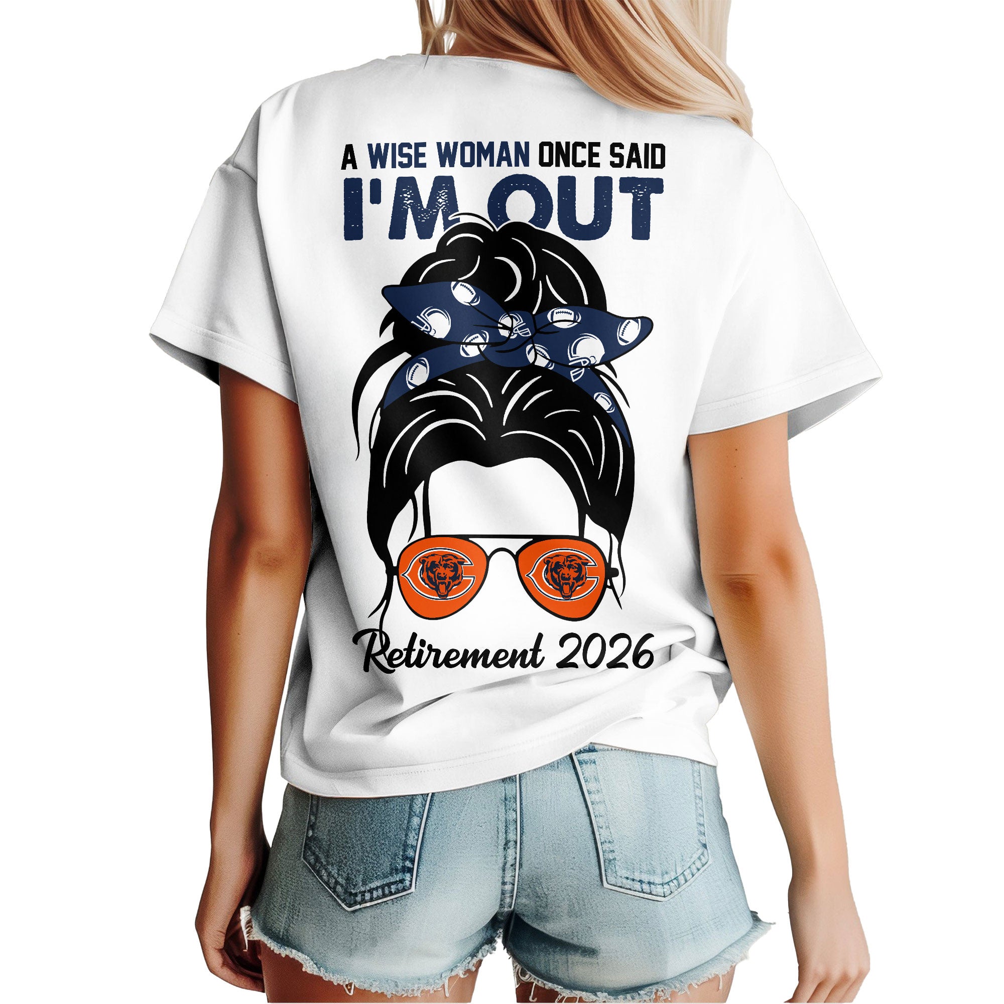 C.bears | Premium  Retirement 2026 Spirit 3d T-shirt Nf1
