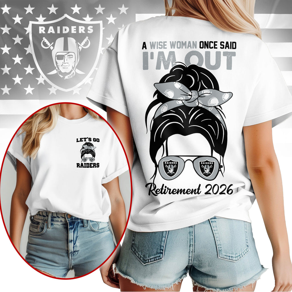Lv.raiders | Premium  Retirement 2026 Spirit 3d T-shirt Nf1