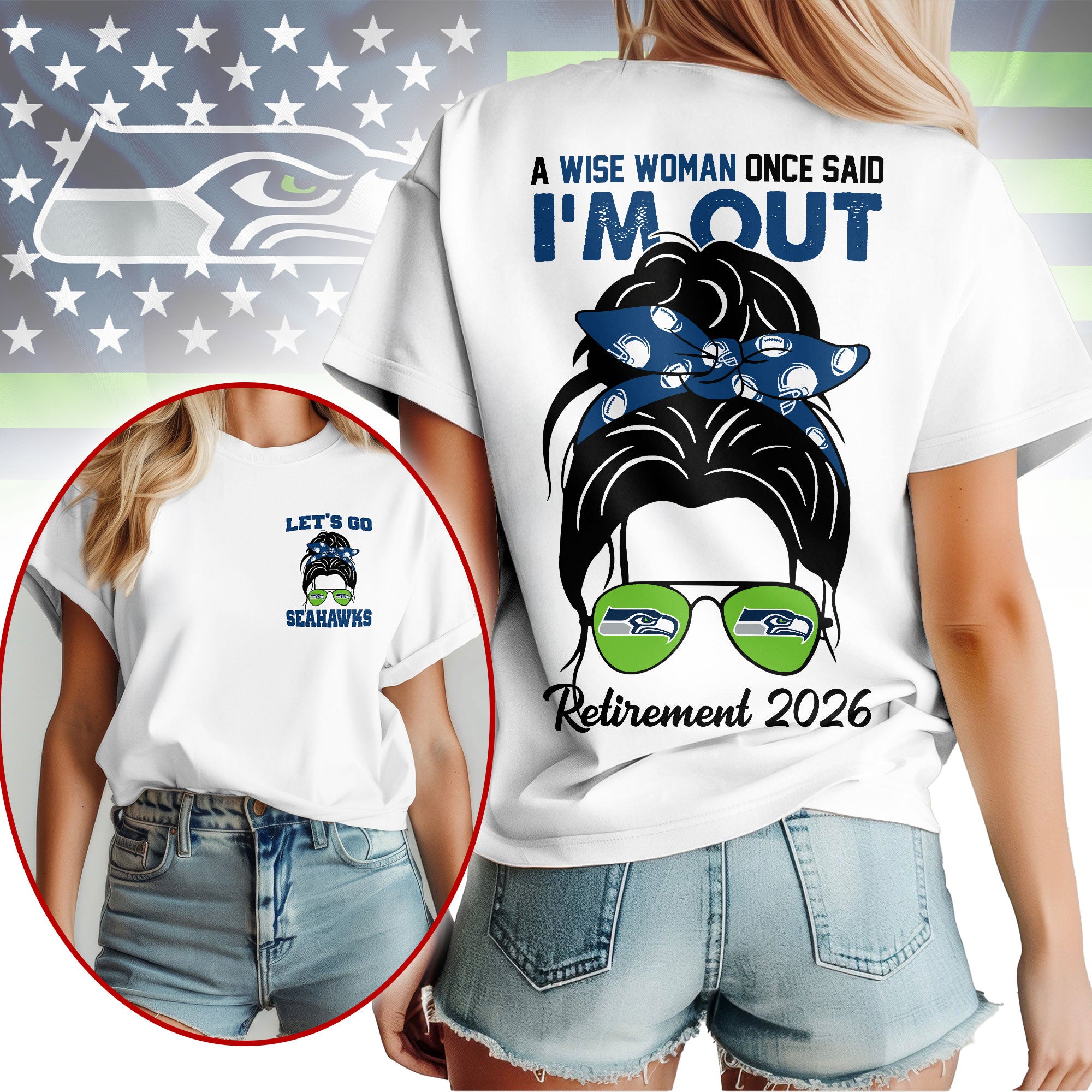 S.seahawks | Premium  Retirement 2026 Spirit 3d T-shirt Nf1