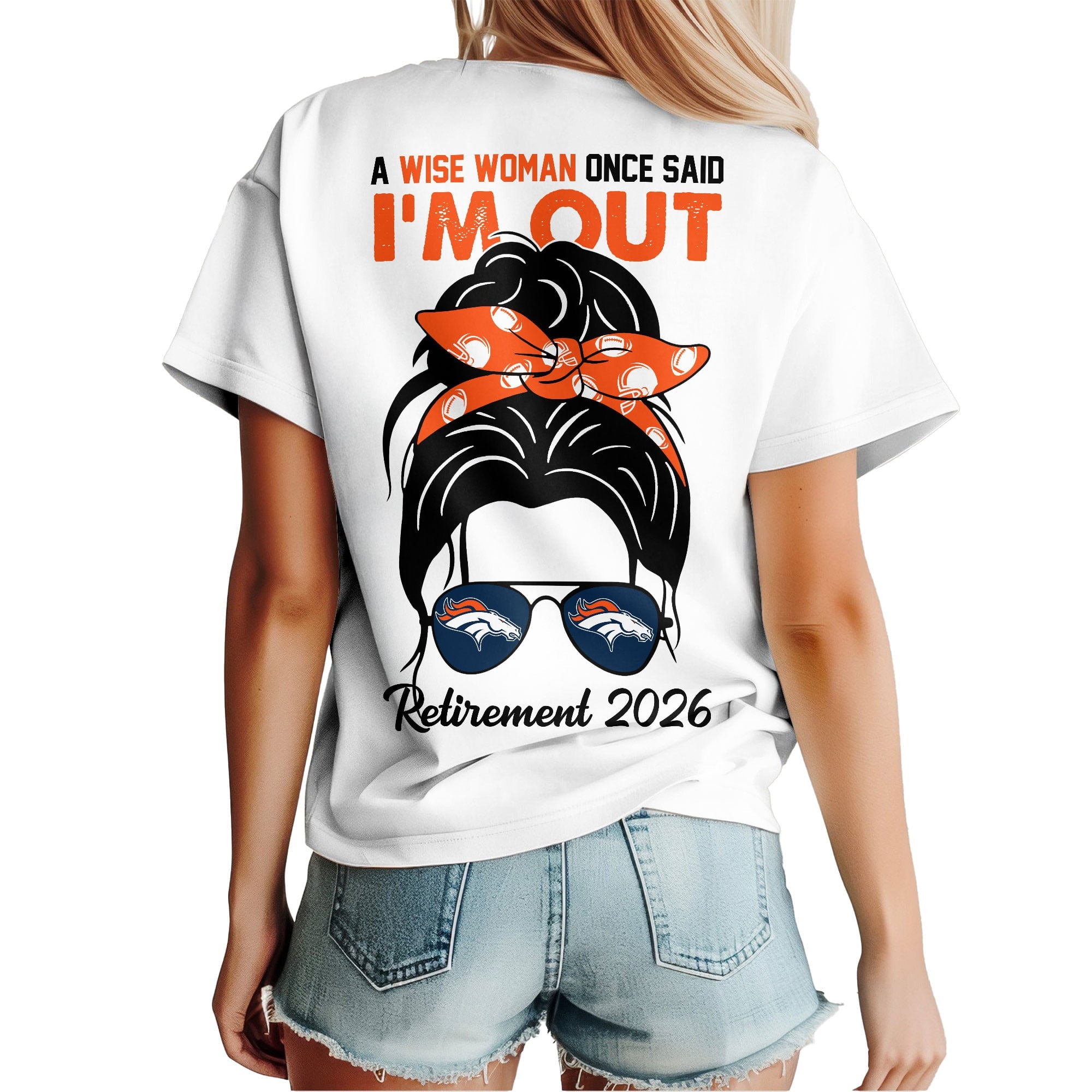 D.broncos | Premium  Retirement 2026 Spirit 3d T-shirt Nf1
