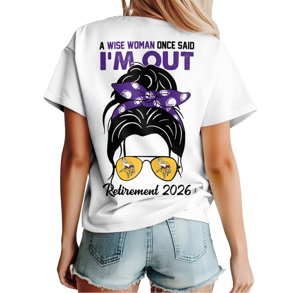 M.vikings | Premium  Retirement 2026 Spirit 3d T-shirt Nf1