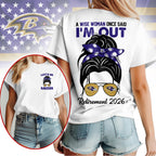 B.ravens | Premium  Retirement 2026 Spirit 3d T-shirt Nf1