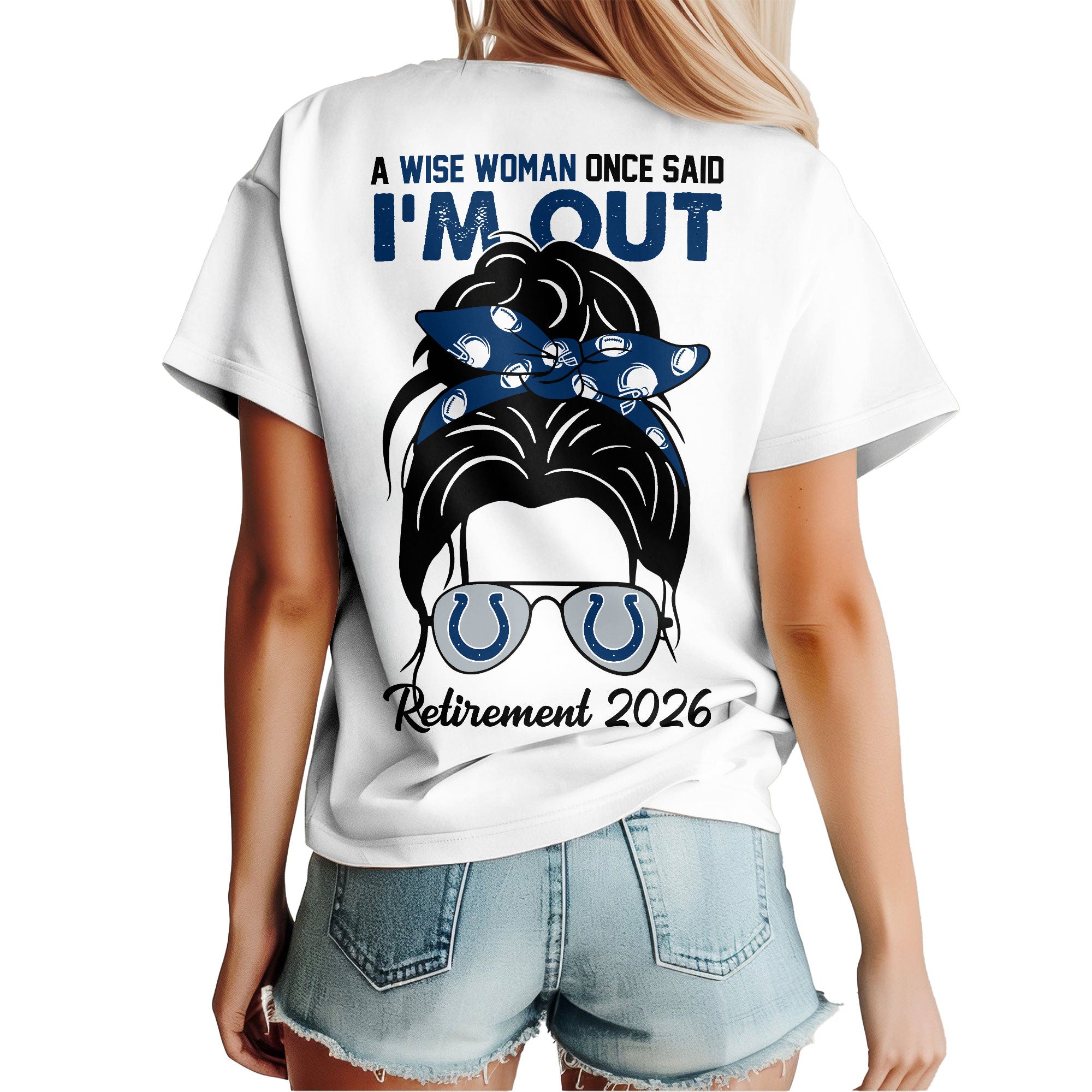 I.colts | Premium  Retirement 2026 Spirit 3d T-shirt Nf1