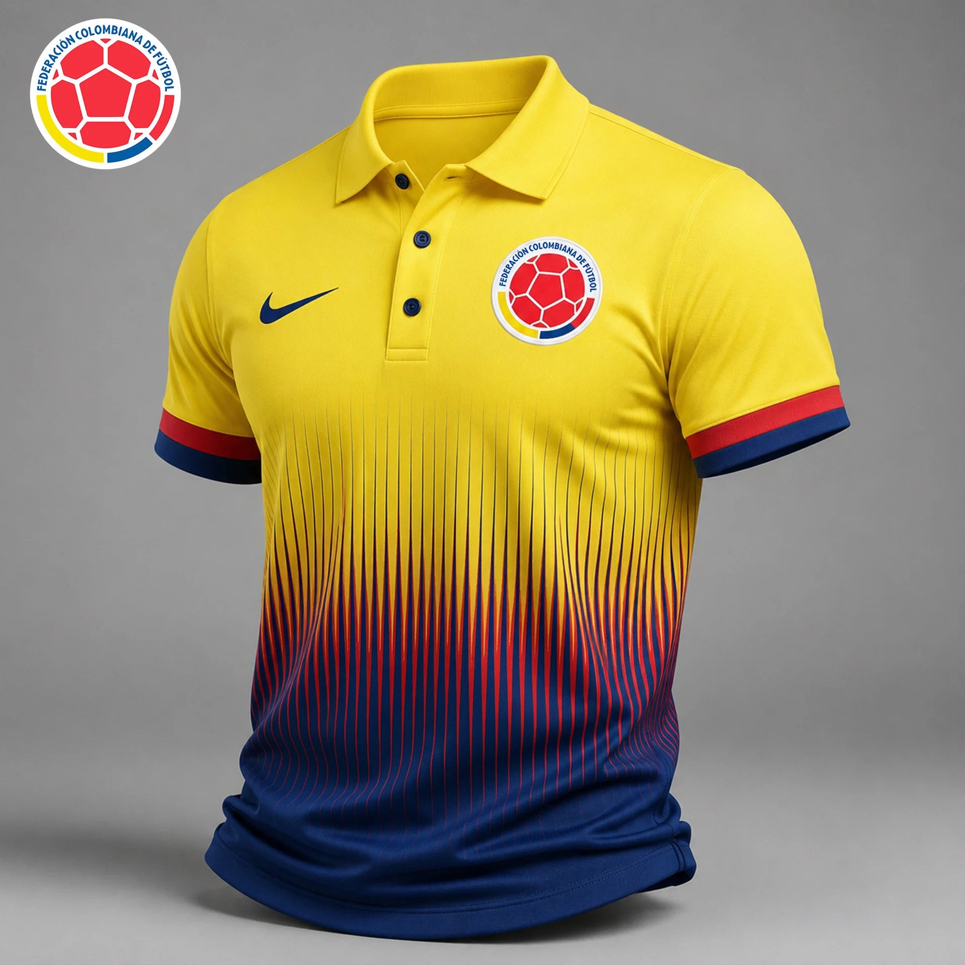 Colombia | Premium WC26 National Pride Polo Shirt NY