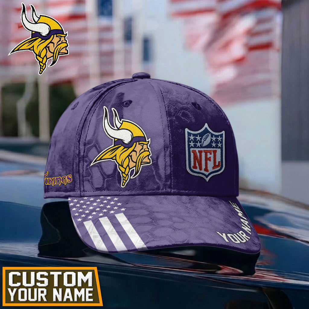 M.vikings | Premium  Heritage Custom Cap Nf1
