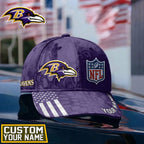 B.ravens | Premium  Heritage Custom Cap Nf1