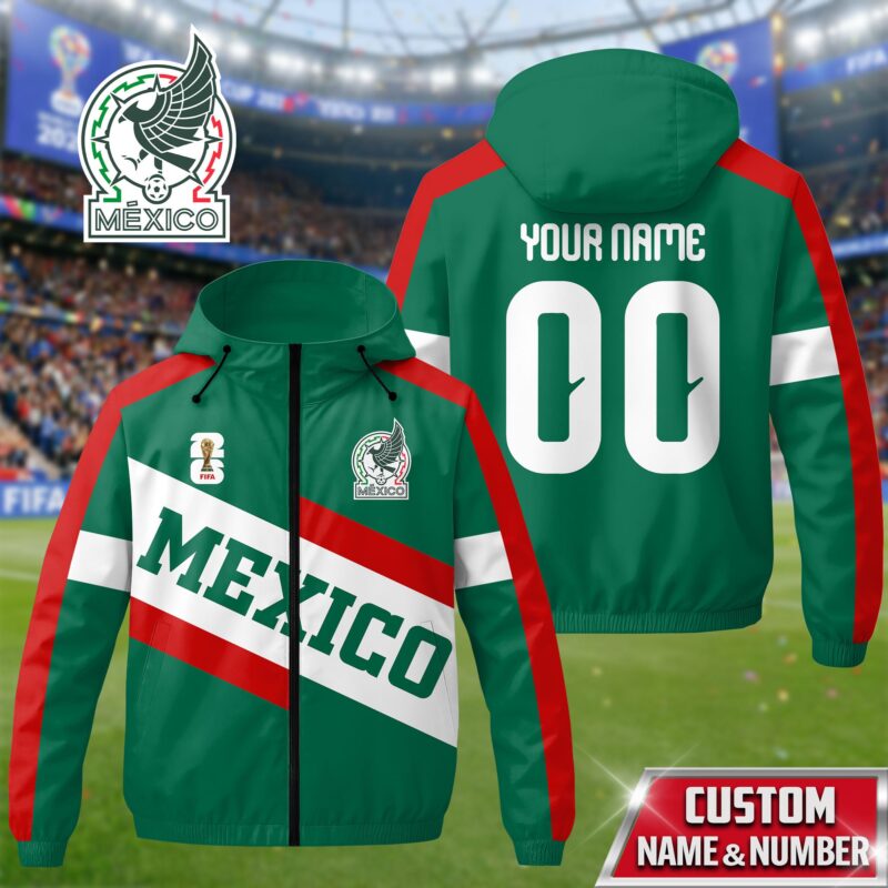 Mexico | Premium WC26 Team Pride Windbreaker Jacket