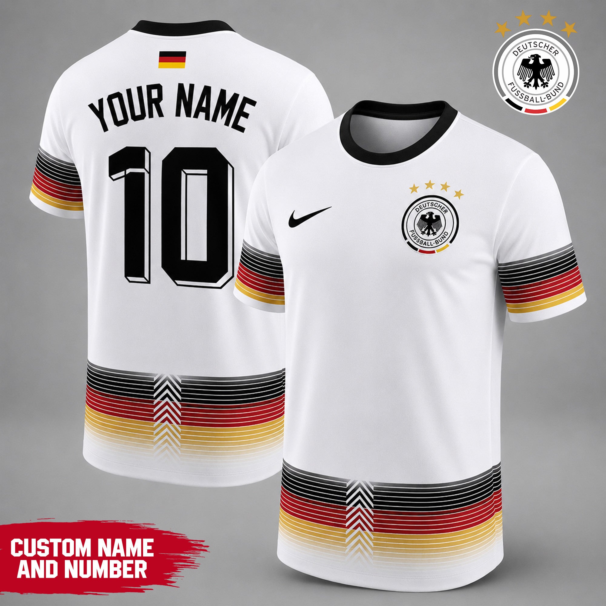 Germany | Premium Wc26 National Team Inspired Custom 3d Shirt