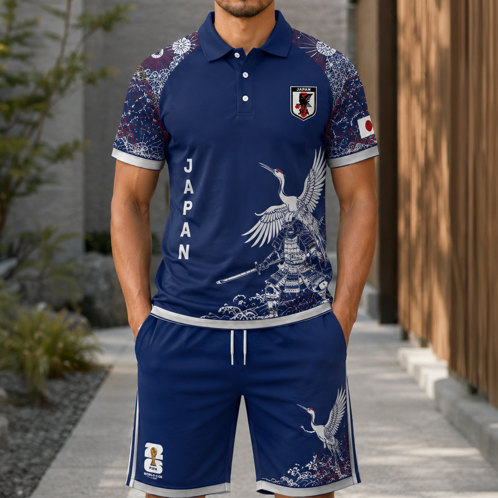 Japan Wc26 Polo Short Set Pvt015