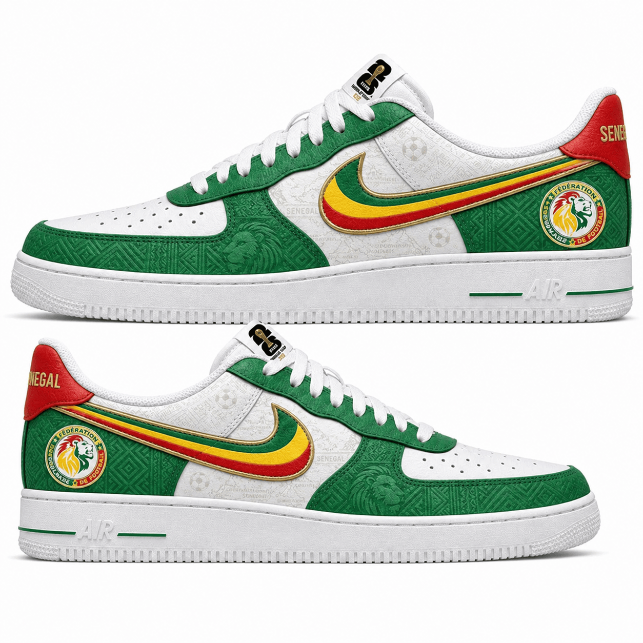 Senegal AF1 Shoes