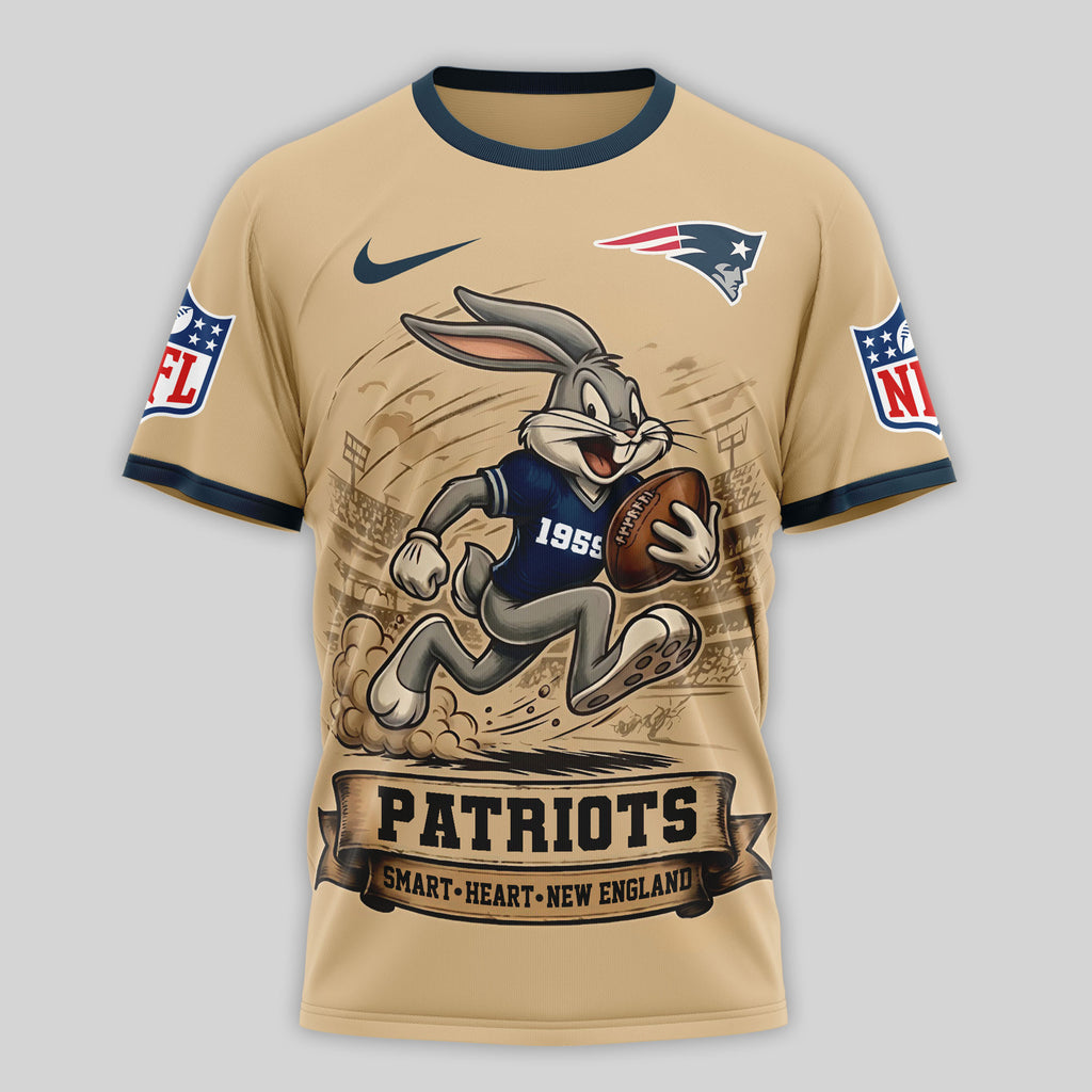 Ne.patriots | Premium  Old School Game Day 3d Shirt Nf1