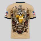 P.steelers | Premium  Old School Game Day 3d Shirt Nf1