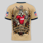 Kc.chiefs | Premium  Old School Game Day 3d Shirt Nf1