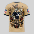 C.bears | Premium  Old School Game Day 3d Shirt Nf1
