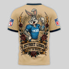 D.lions | Premium  Old School Game Day 3d Shirt Nf1