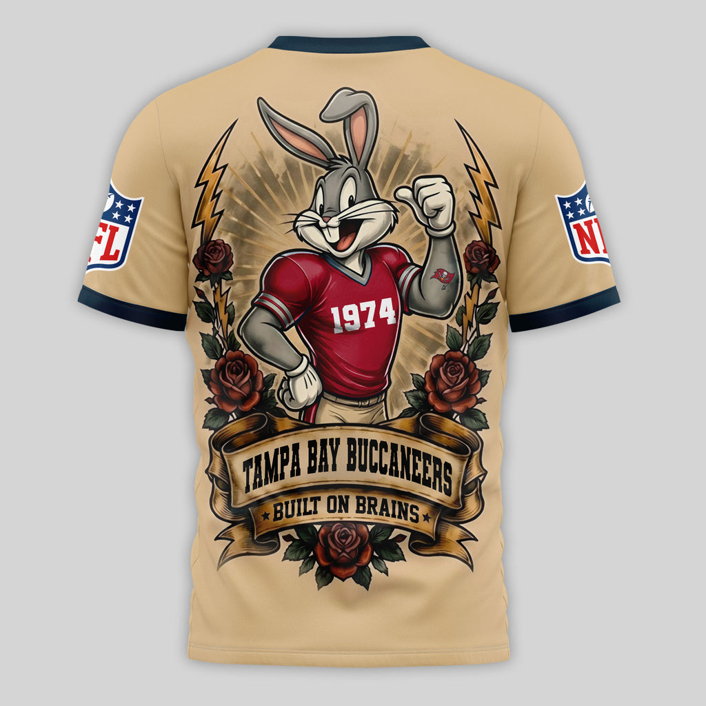 Tb.buccaneers | Premium  Old School Game Day 3d Shirt Nf1
