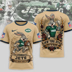 Ny.jets | Premium  Old School Game Day 3d Shirt Nf1