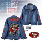 Sf.49ers | Premium Iconic Streetwear Denim Jacket Nf1