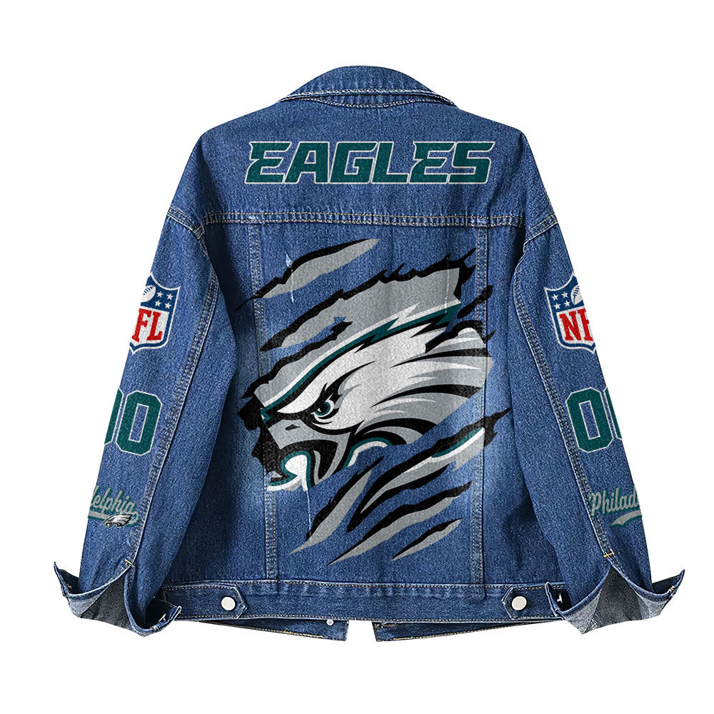 P.eagles | Premium Iconic Streetwear Denim Jacket Nf1