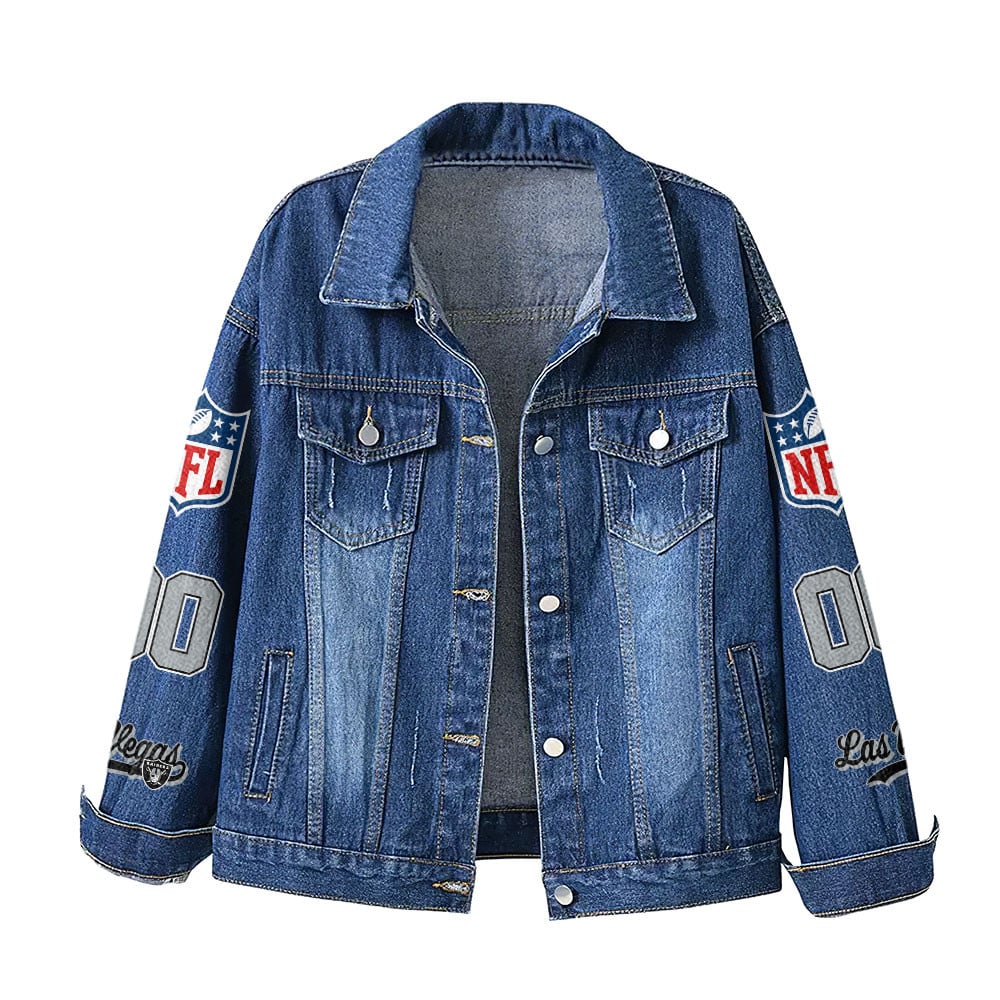 Lv.raiders | Premium Iconic Streetwear Denim Jacket Nf1