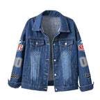 Lv.raiders | Premium Iconic Streetwear Denim Jacket Nf1